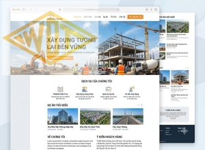 Thiết Kế Website Ngành Xây Dựng Chuyên Nghiệp