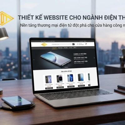 Thiết Kế Website Cửa Hàng Điện Thoại Chuẩn SEO
